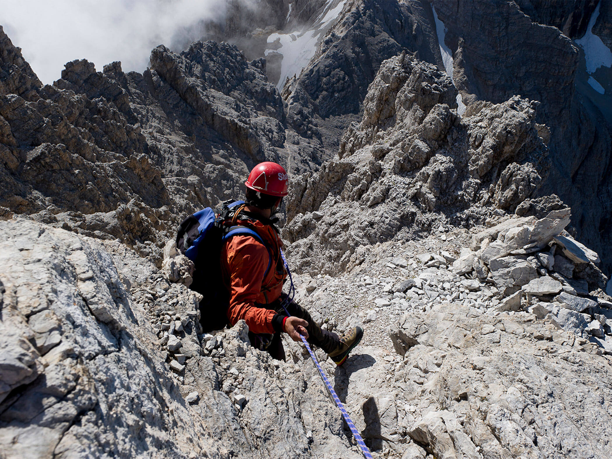 Le vie ferrate nelle Dolomiti