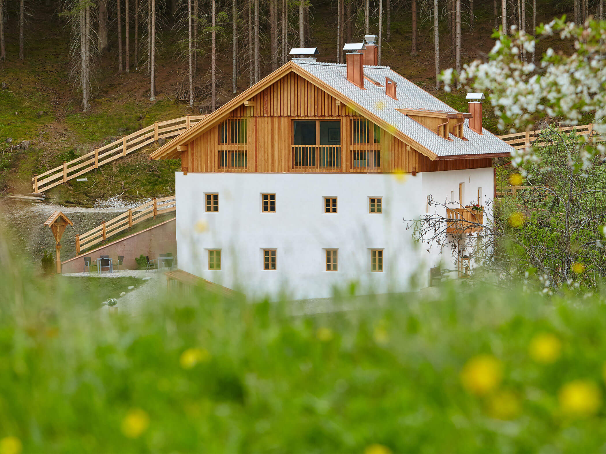 La casa dall'esterno